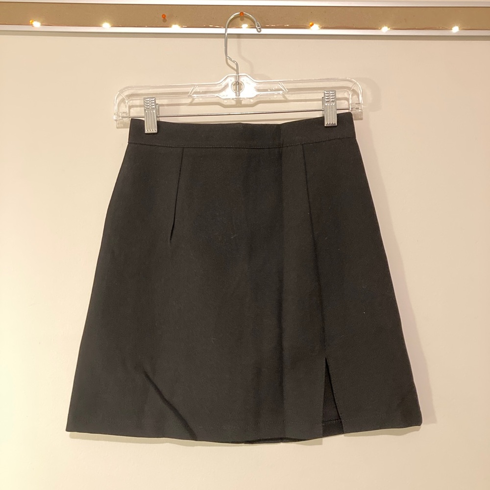 Black A line skirt from yesstyle
